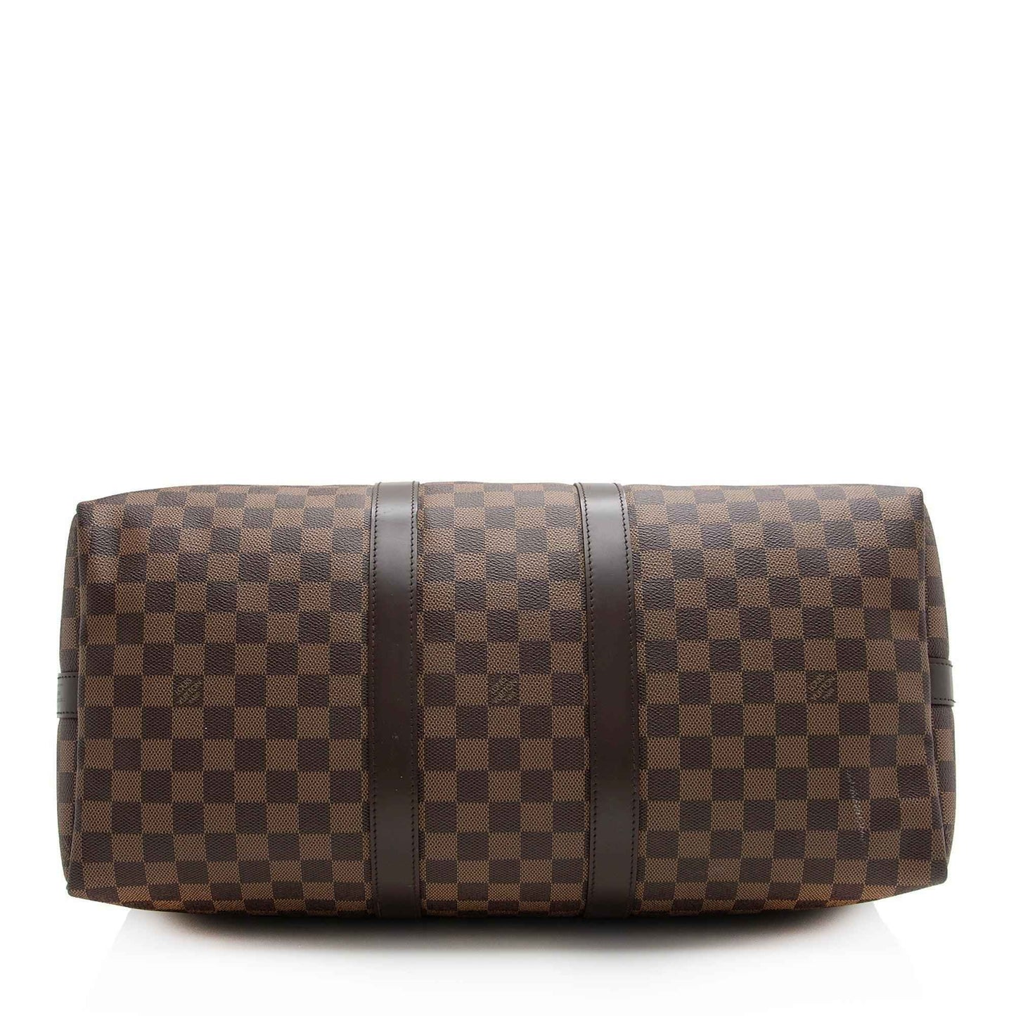 LV Damier Ebene Keepall Bandouliere 45 Duffel Bag