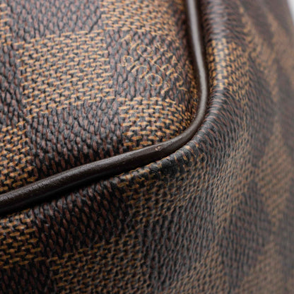 LV Damier Ebene Keepall Bandouliere 45 Duffel Bag