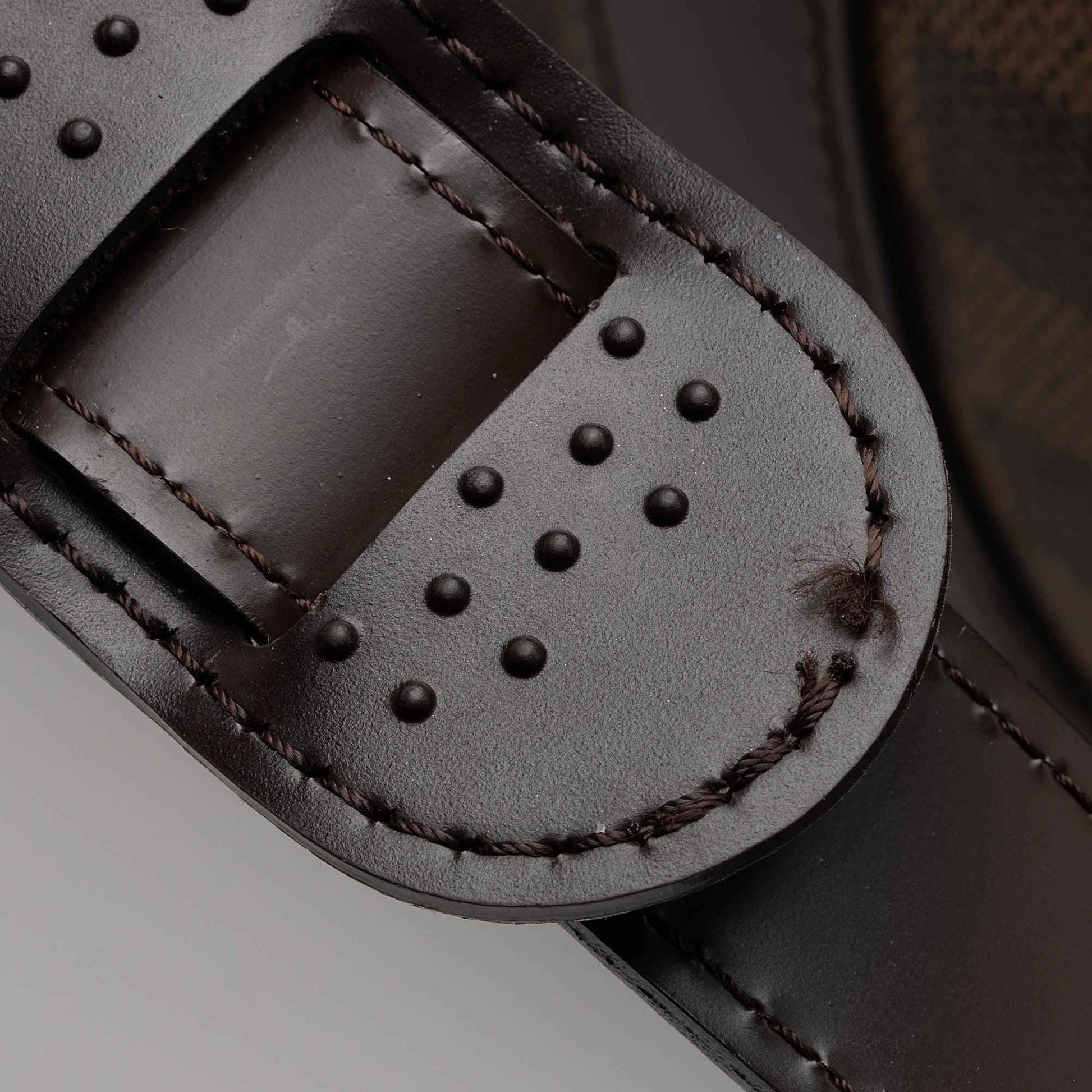 LV Damier Ebene Keepall Bandouliere 45 Duffel Bag