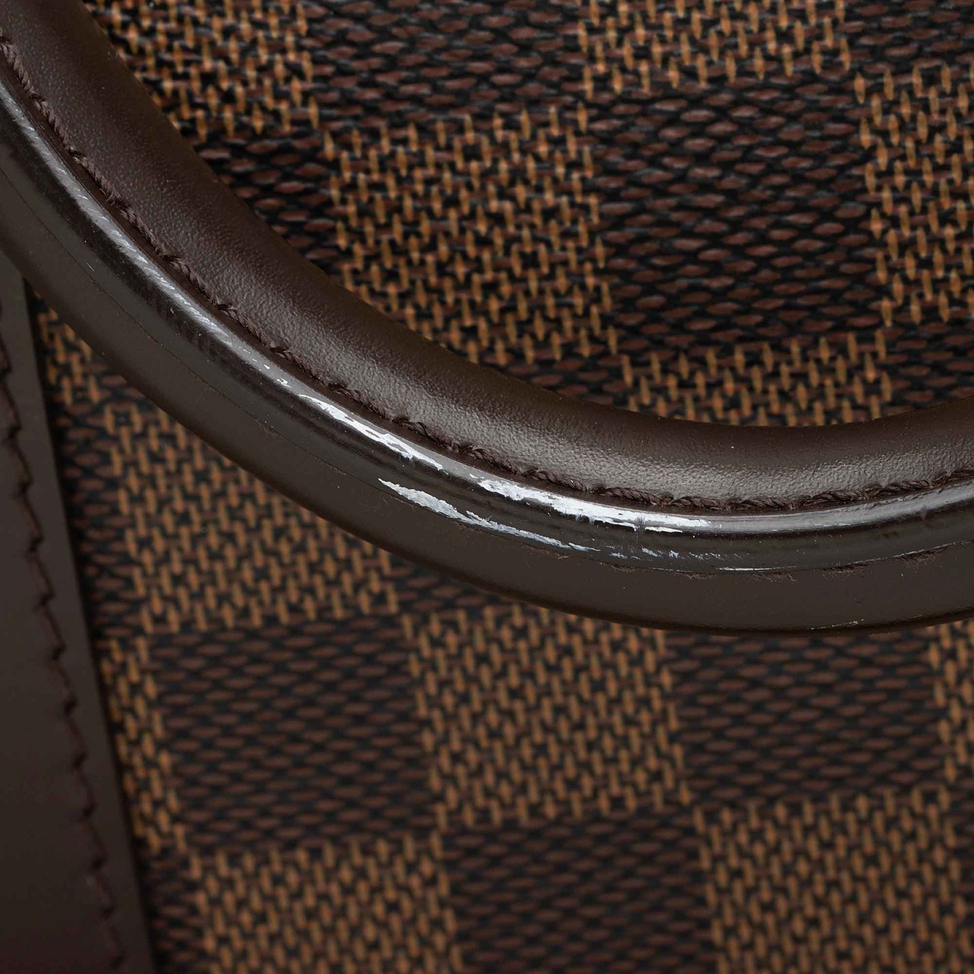 LV Damier Ebene Keepall Bandouliere 45 Duffel Bag