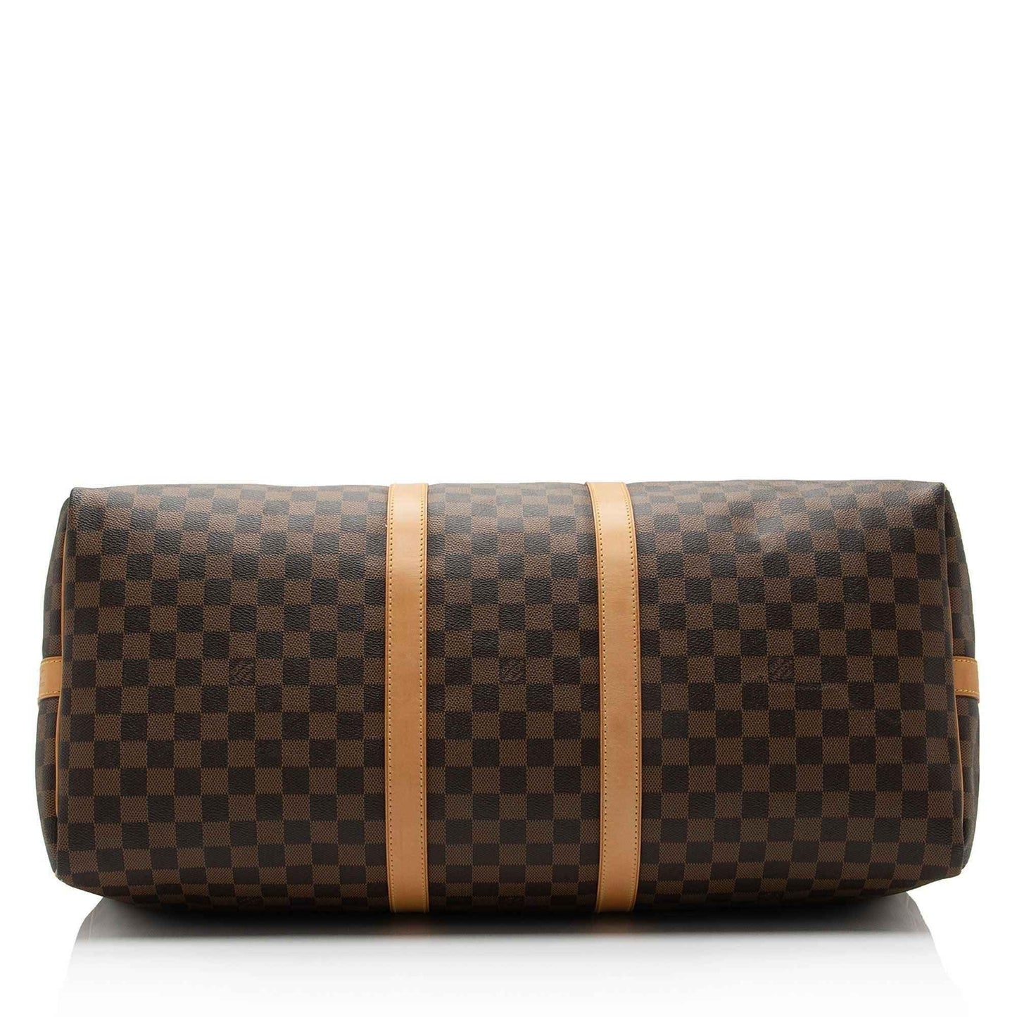 LV Damier Ebene Keepall Bandouliere 55 Duffle Bag