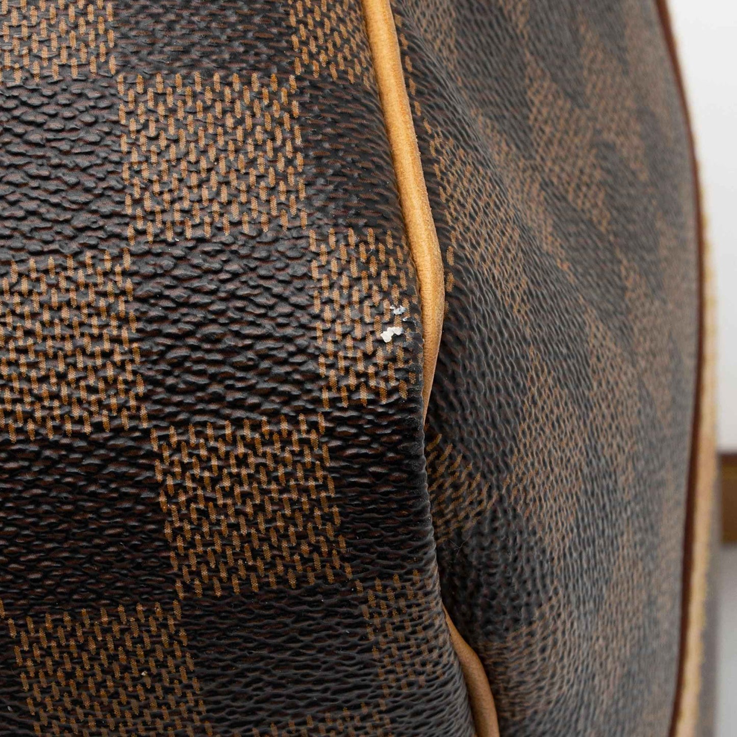 LV Damier Ebene Keepall Bandouliere 55 Duffle Bag