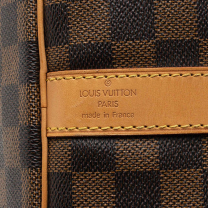 LV Damier Ebene Keepall Bandouliere 55 Duffle Bag