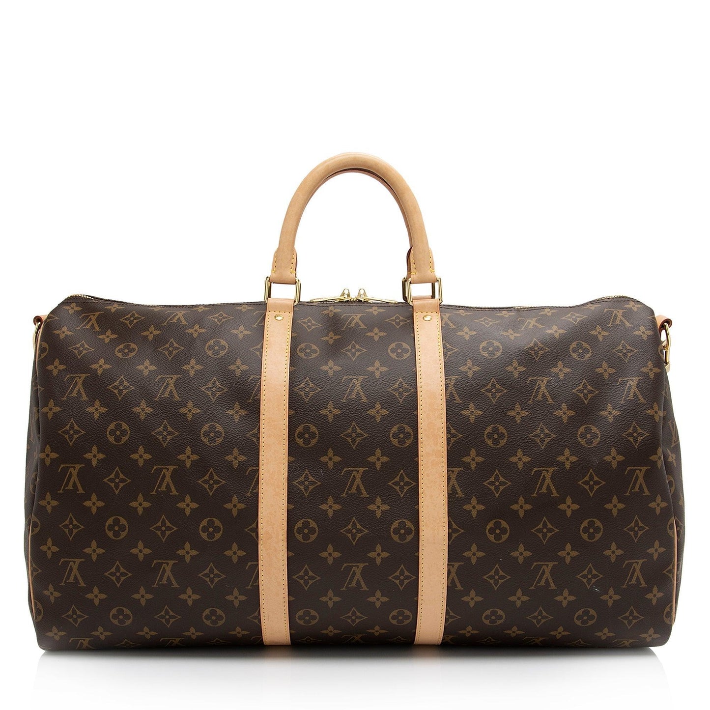Louis Vuitton Vintage Monogram Canvas Keepall Bandouliere 50 Duffle Bag Makerluxe Bags