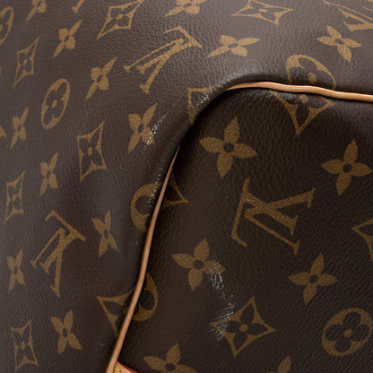 Louis Vuitton Vintage Monogram Canvas Keepall Bandouliere 50 Duffle Bag Makerluxe Bags
