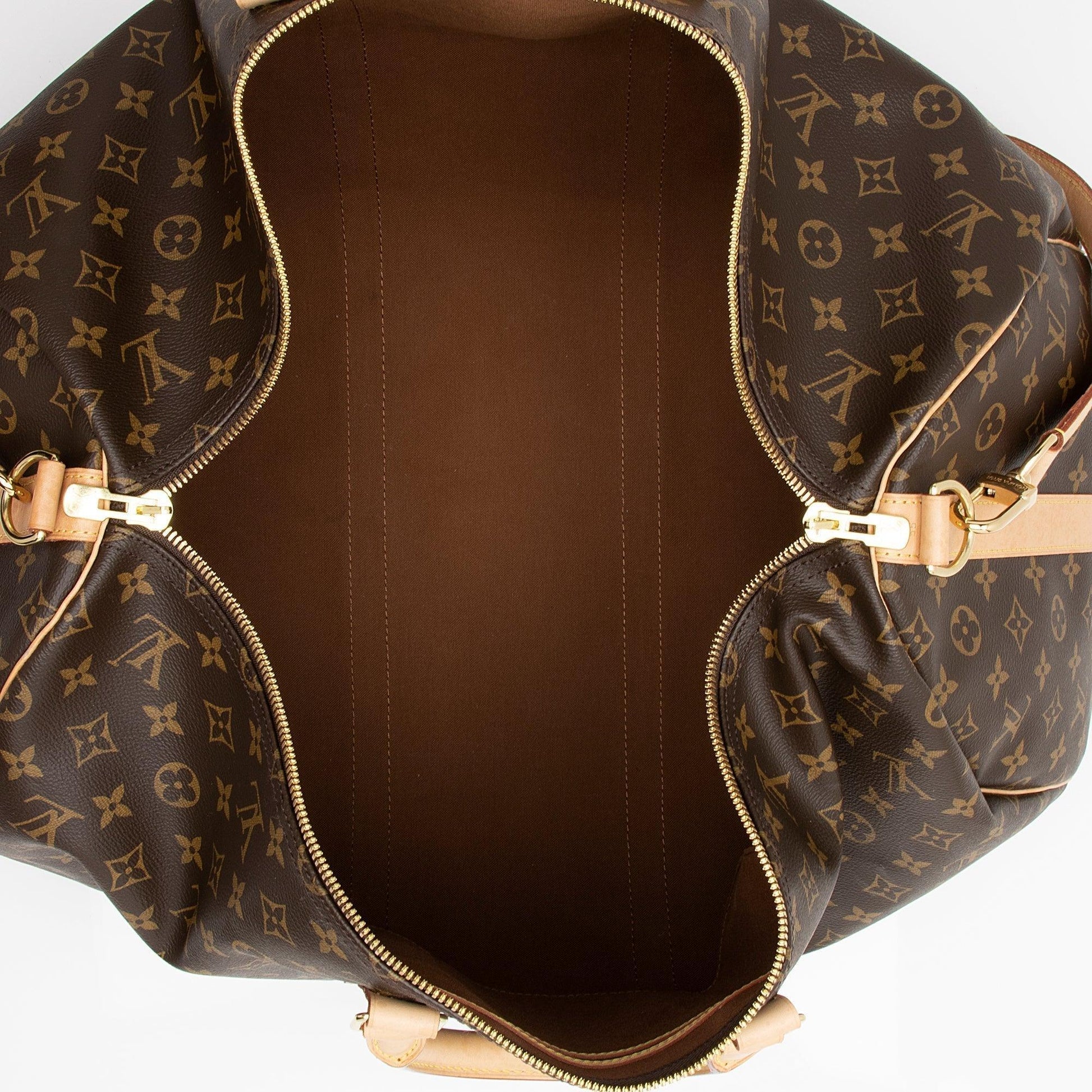 Louis Vuitton Vintage Monogram Canvas Keepall Bandouliere 50 Duffle Bag Makerluxe Bags