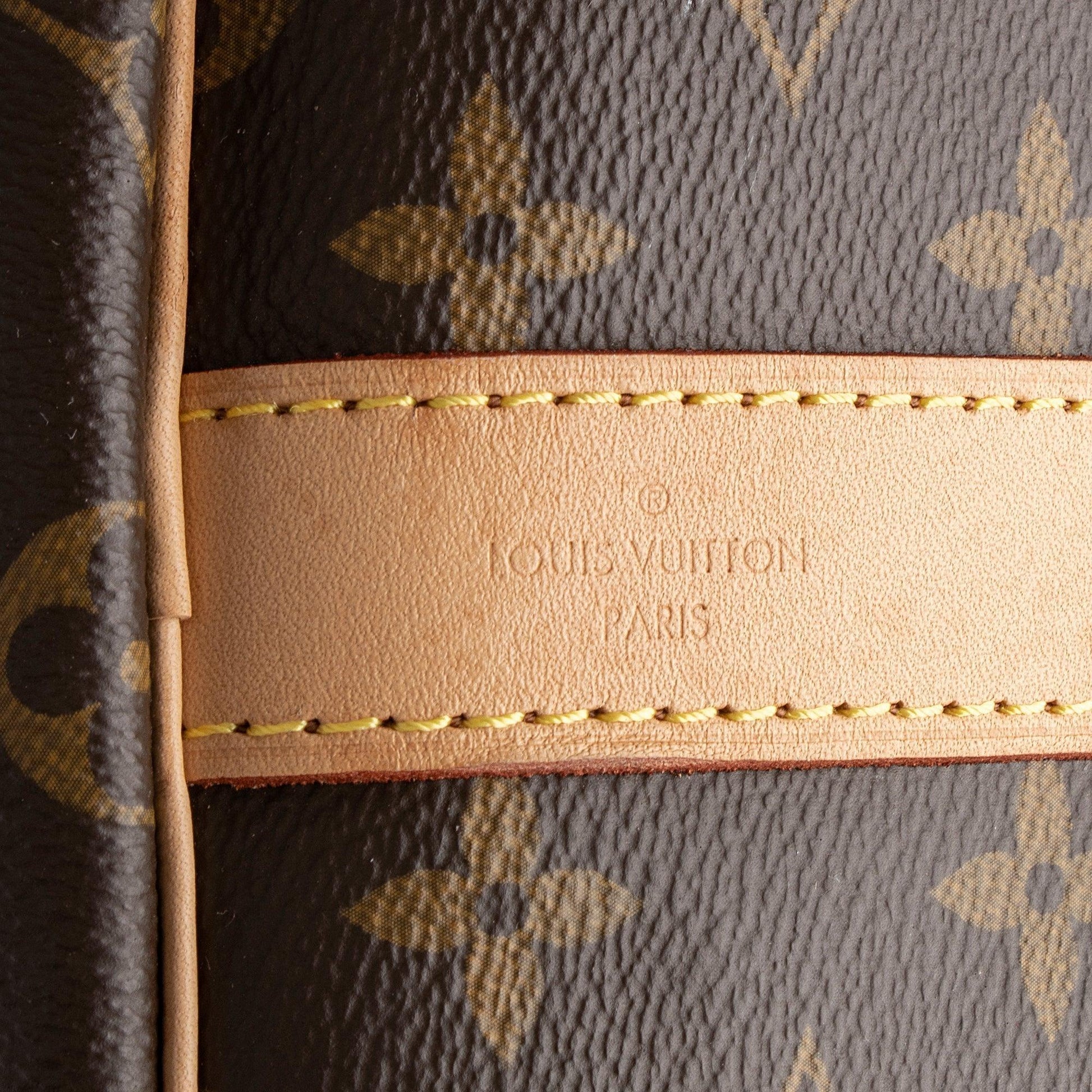 Louis Vuitton Vintage Monogram Canvas Keepall Bandouliere 50 Duffle Bag Makerluxe Bags