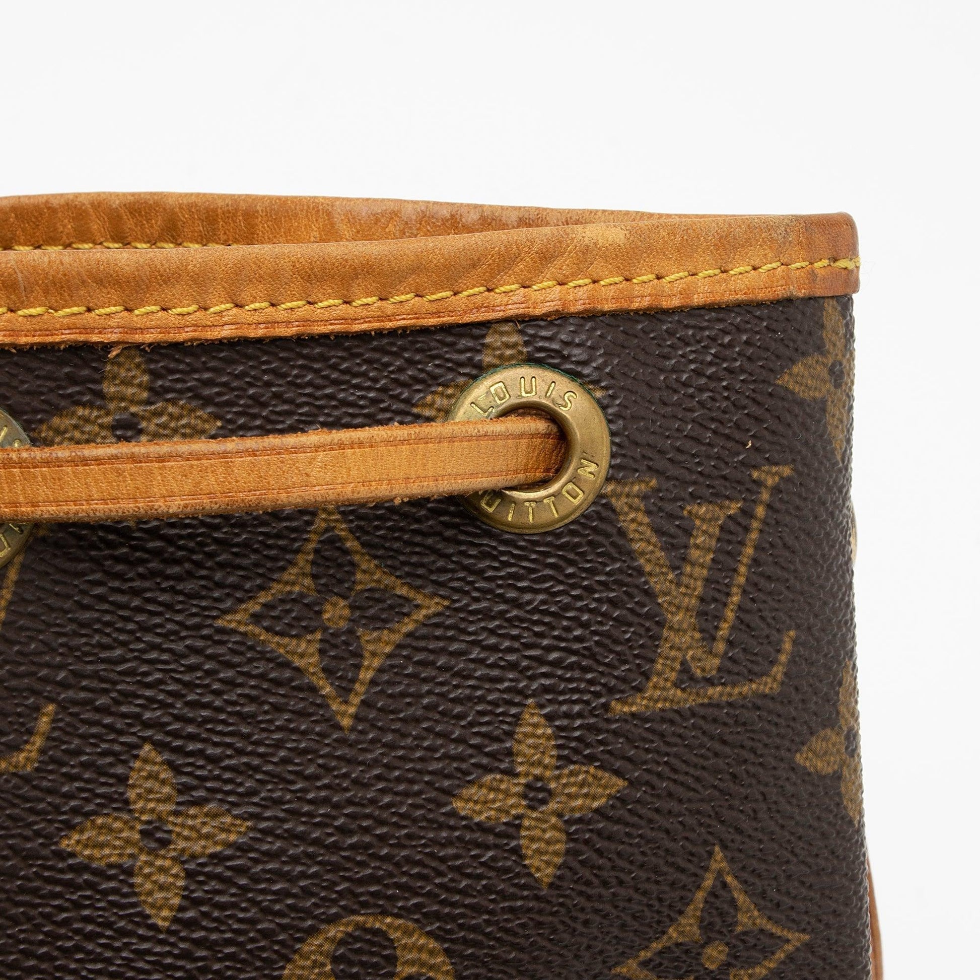 Louis Vuitton Monogram Canvas Petit Noe Shoulder Bag Makerluxe Bags