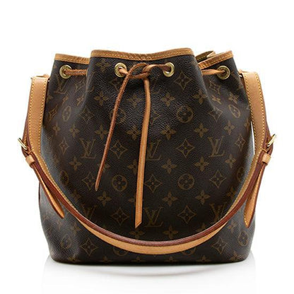 Louis Vuitton Monogram Canvas Petit Noe Shoulder Bag Makerluxe Bags