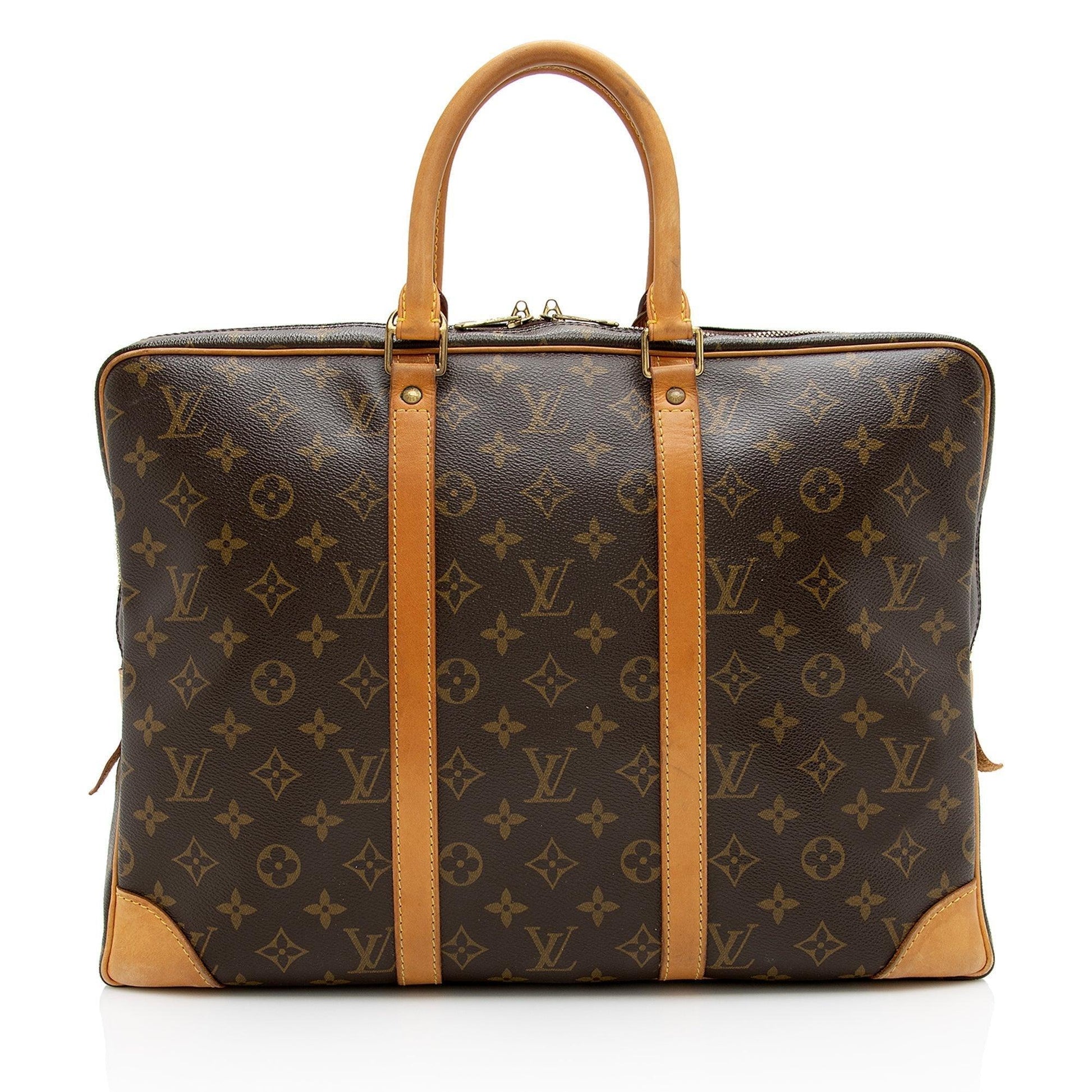 Louis Vuitton Monogram Canvas Porte Documents Voyage Bag Makerluxe Bags