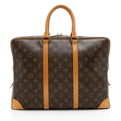 Louis Vuitton Monogram Canvas Porte Documents Voyage Bag Makerluxe Bags