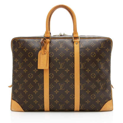 Louis Vuitton Monogram Canvas Porte Documents Voyage Bag Makerluxe Bags