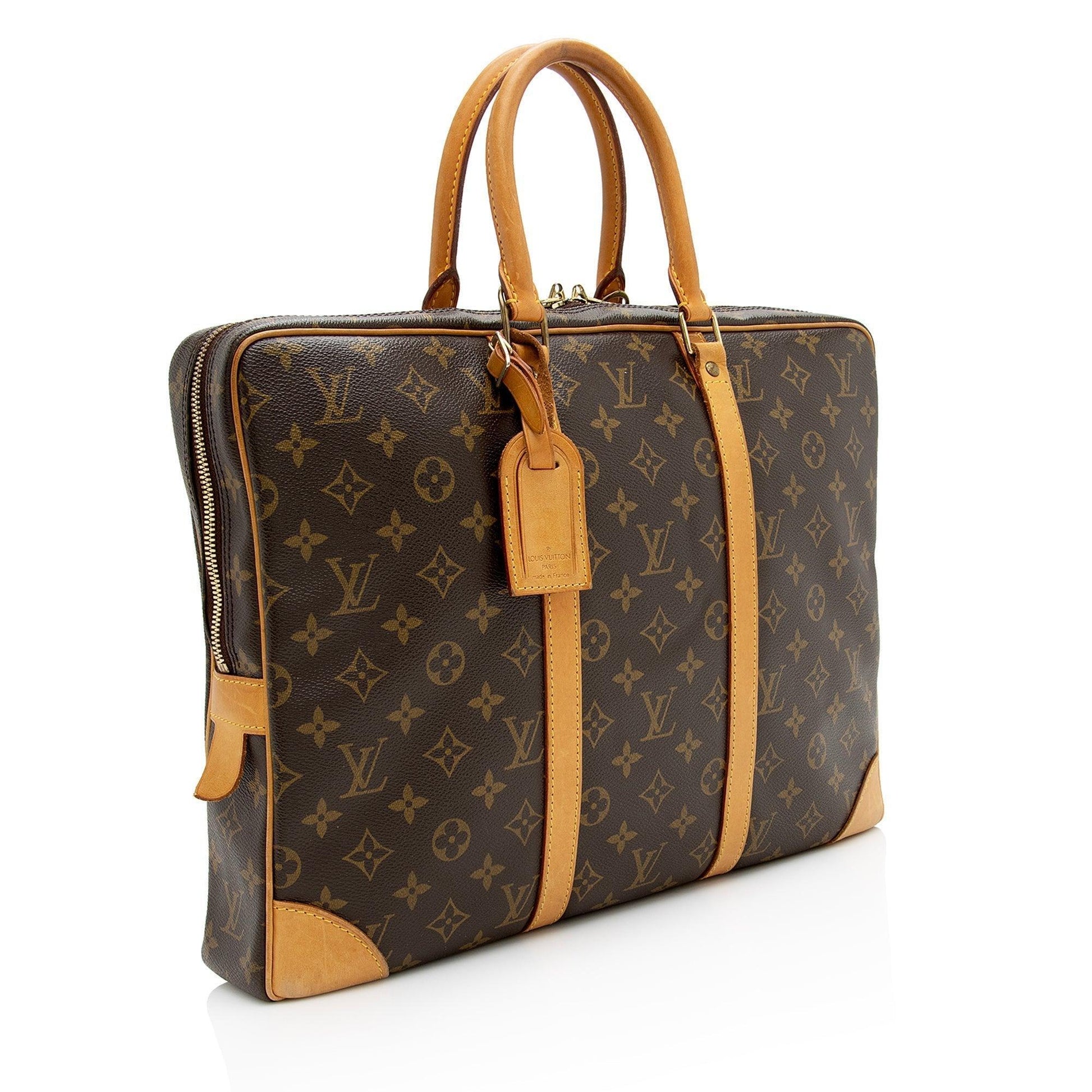 Louis Vuitton Monogram Canvas Porte Documents Voyage Bag Makerluxe Bags