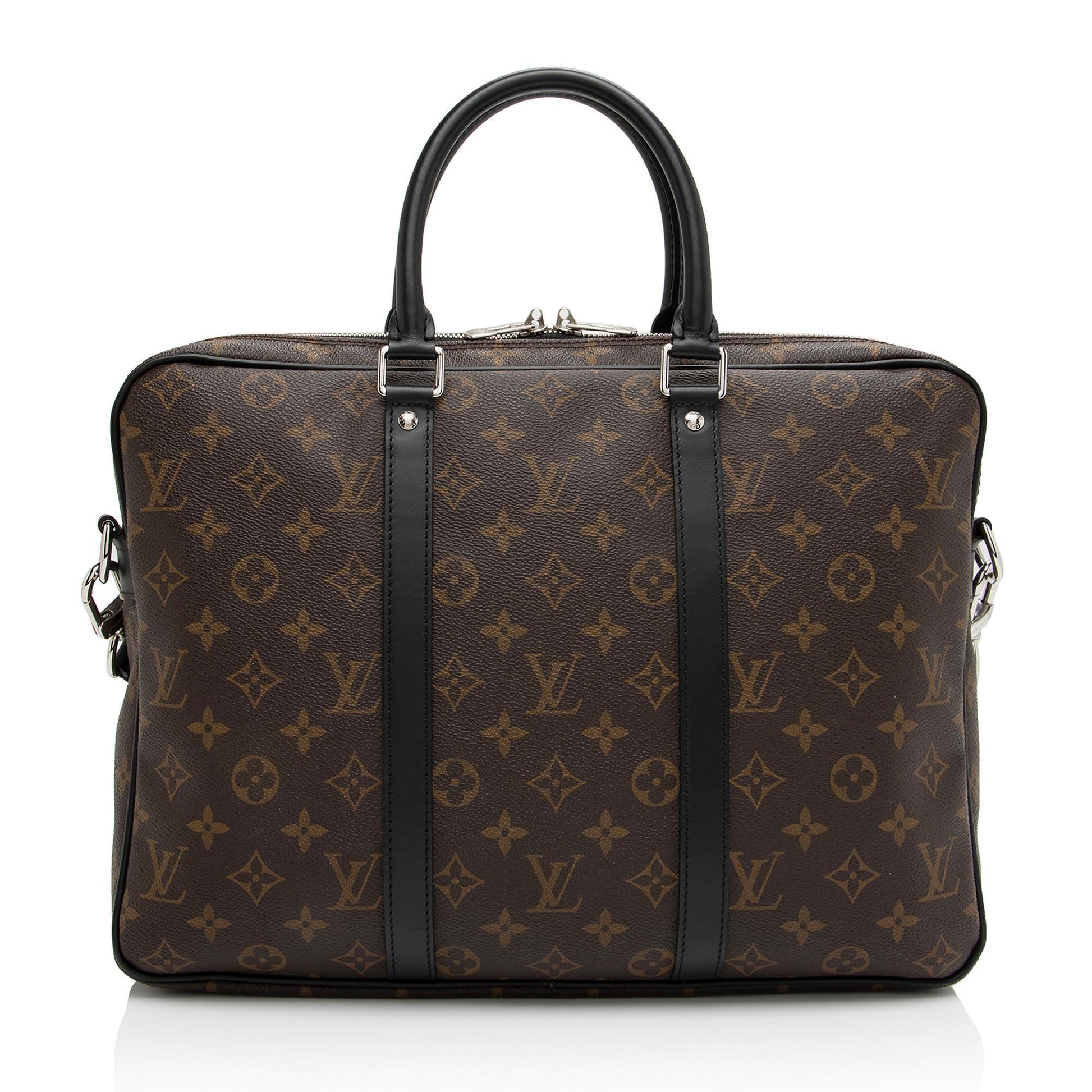 Louis Vuitton Monogram Canvas Porte Documents Voyage PM Messenger Bag Makerluxe Bags