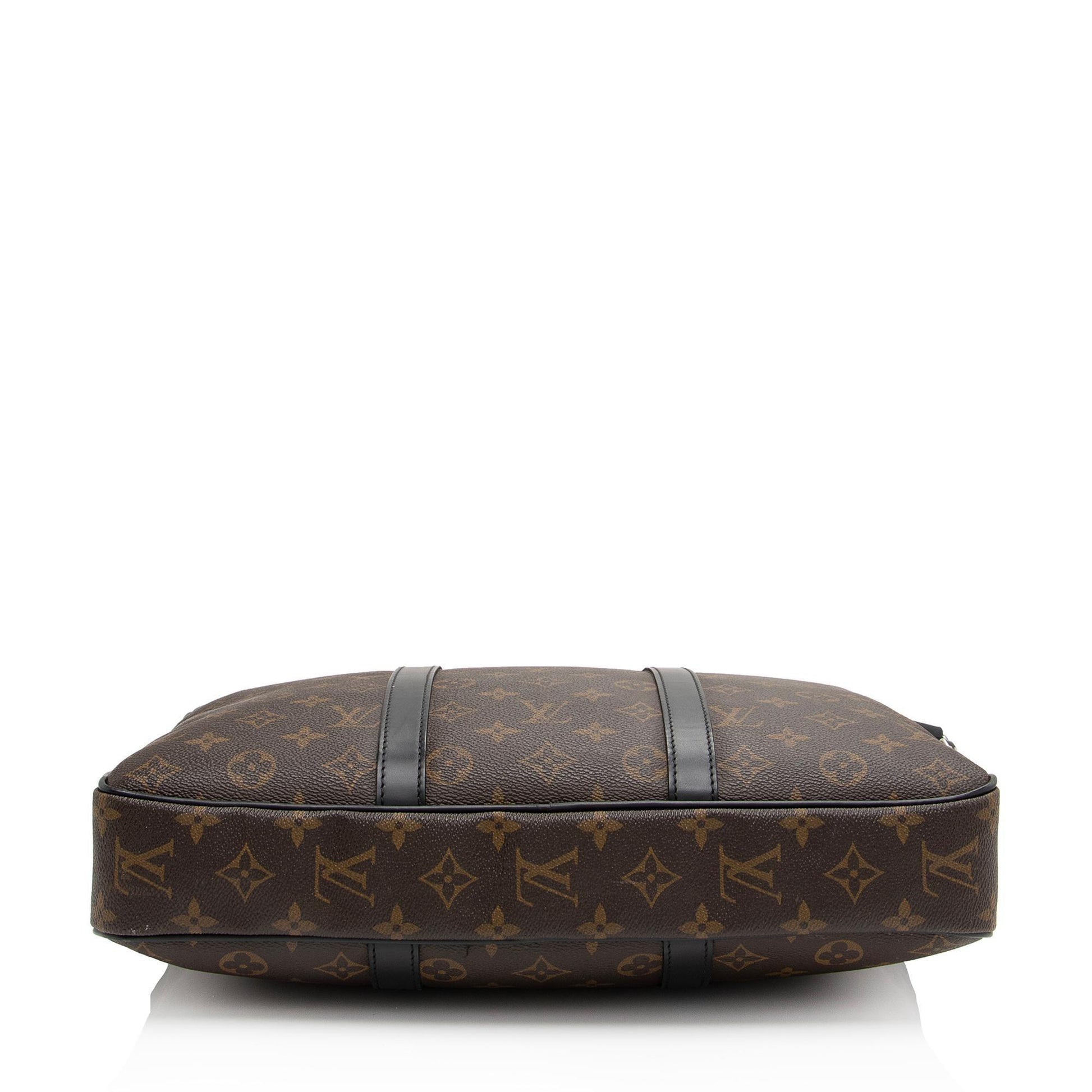 Louis Vuitton Monogram Canvas Porte Documents Voyage PM Messenger Bag Makerluxe Bags