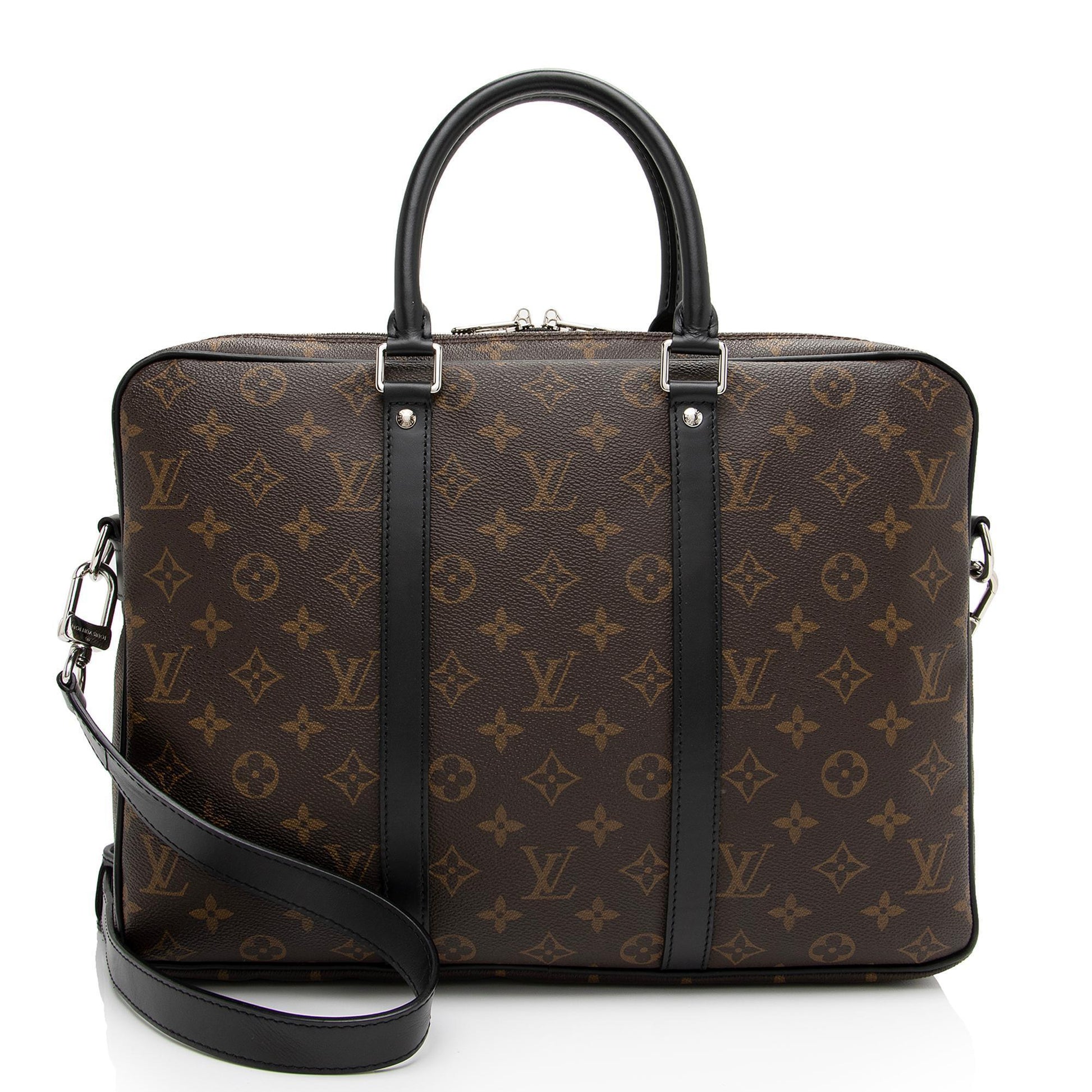 Louis Vuitton Monogram Canvas Porte Documents Voyage PM Messenger Bag Makerluxe Bags