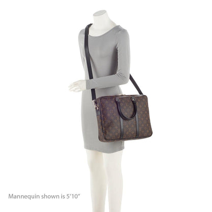 Louis Vuitton Monogram Canvas Porte Documents Voyage PM Messenger Bag Makerluxe Bags