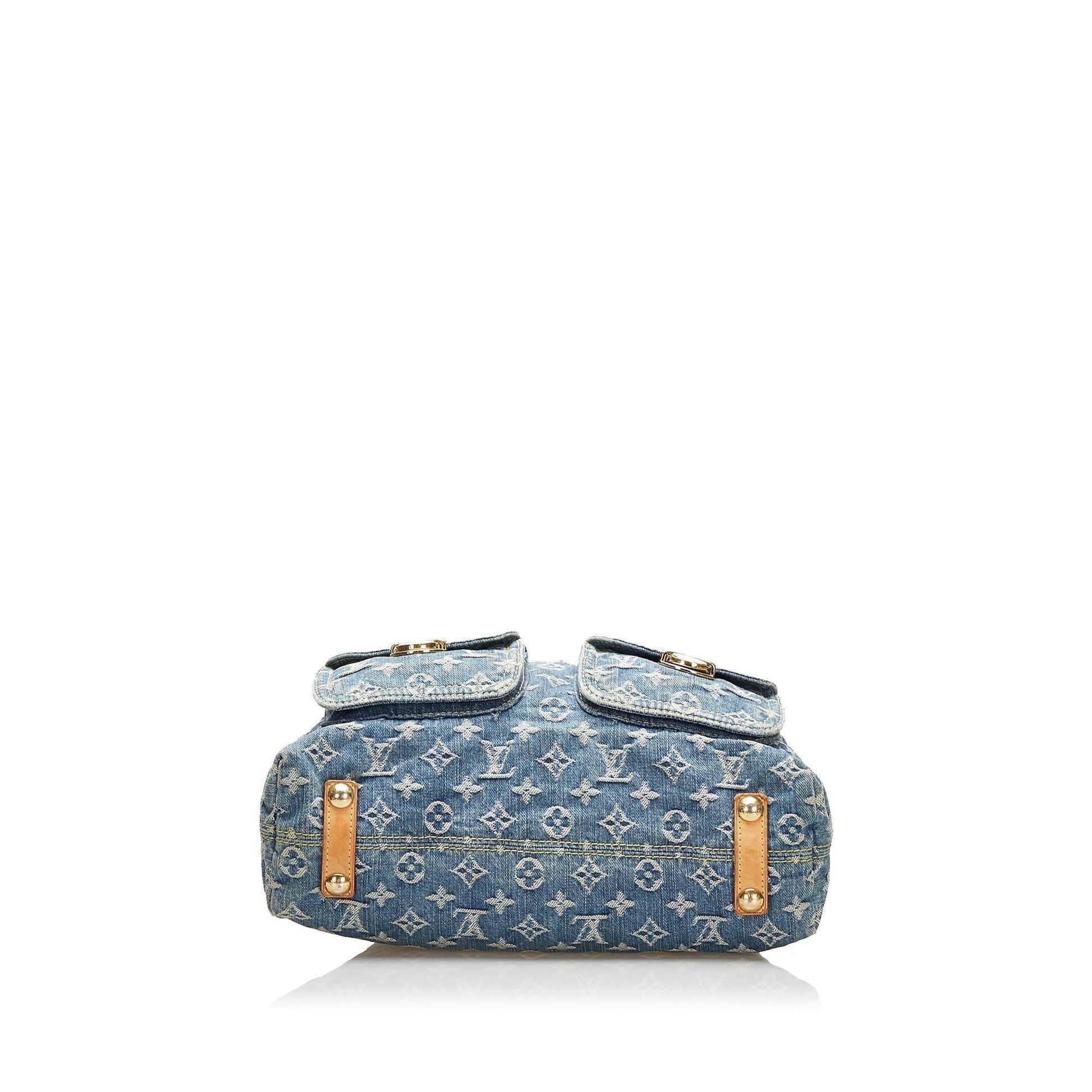 Louis Vuitton Monogram Denim Baggy GM Makerluxe Bags