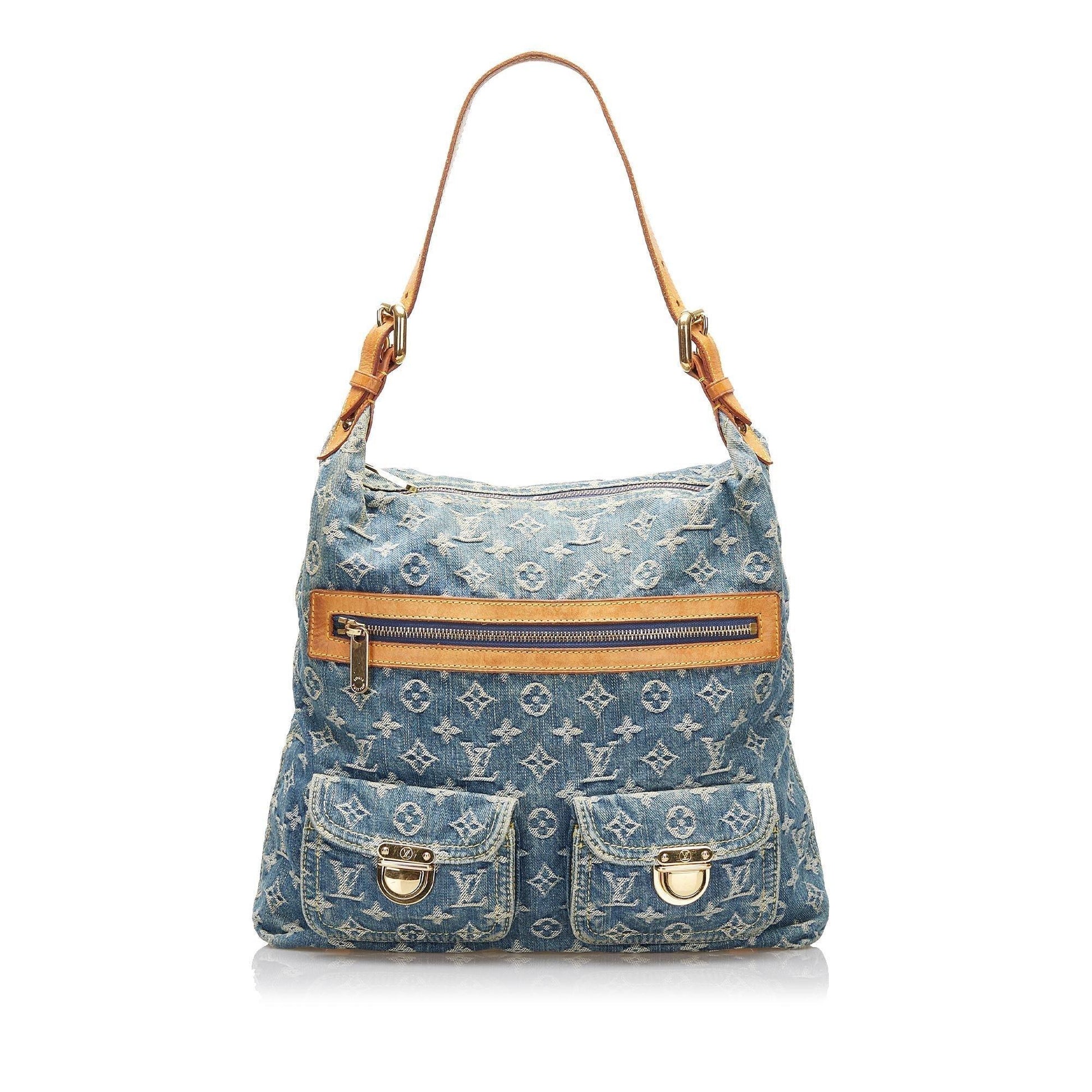 Louis Vuitton Monogram Denim Baggy GM Makerluxe Bags