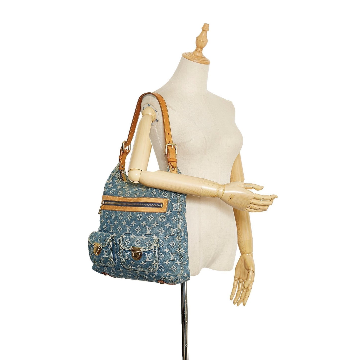 Louis Vuitton Monogram Denim Baggy GM Makerluxe Bags