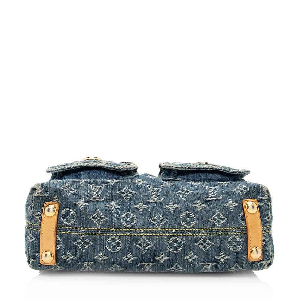 LV Monogram Denim Baggy PM Shoulder Bag