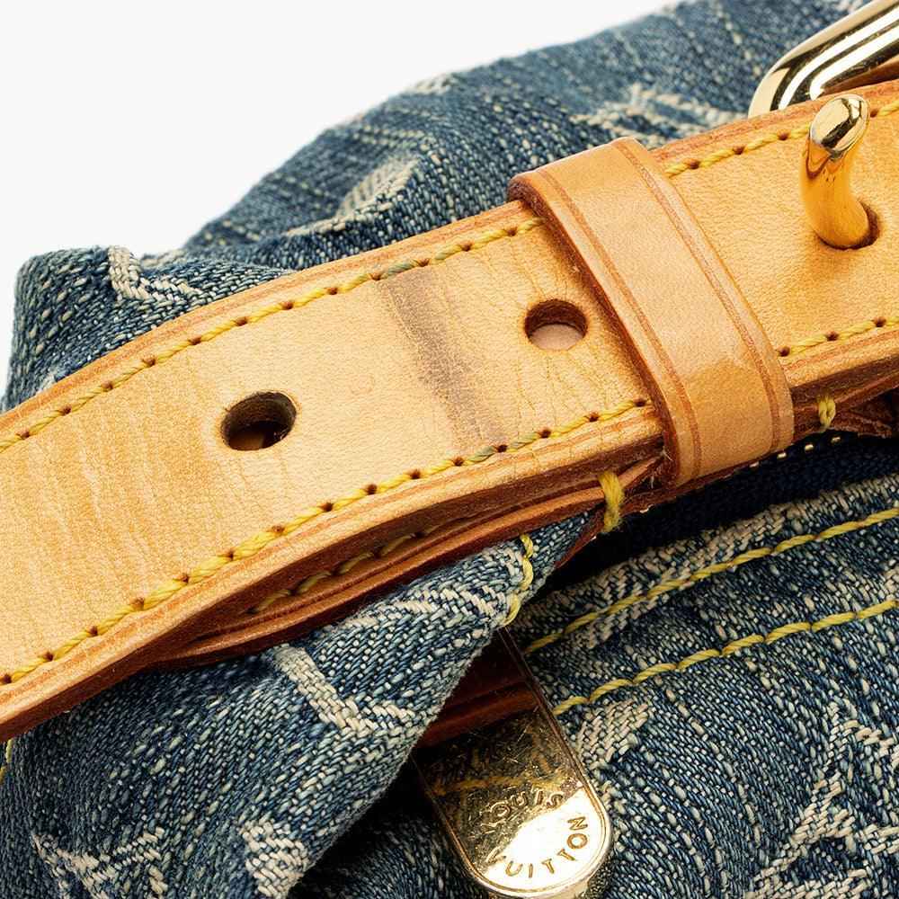 LV Monogram Denim Baggy PM Shoulder Bag