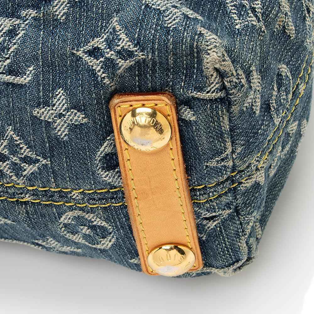 LV Monogram Denim Baggy PM Shoulder Bag