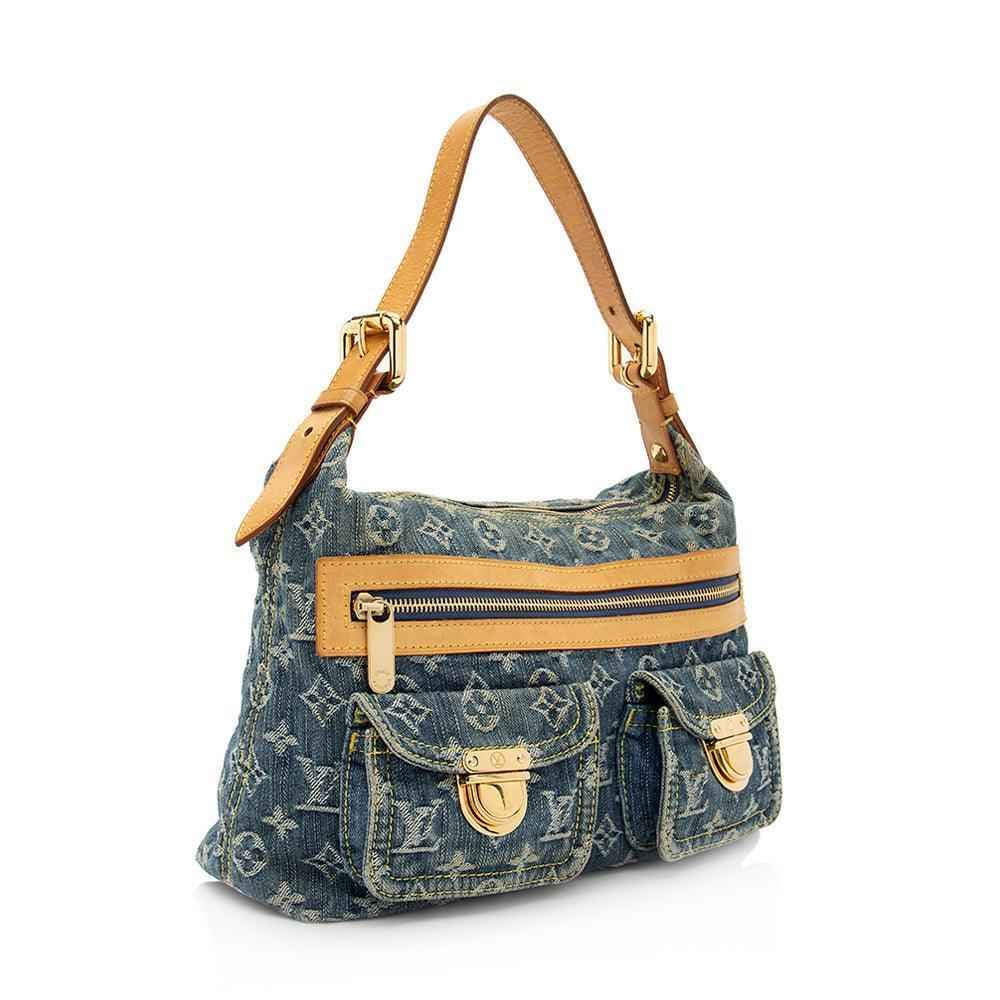 LV Monogram Denim Baggy PM Shoulder Bag