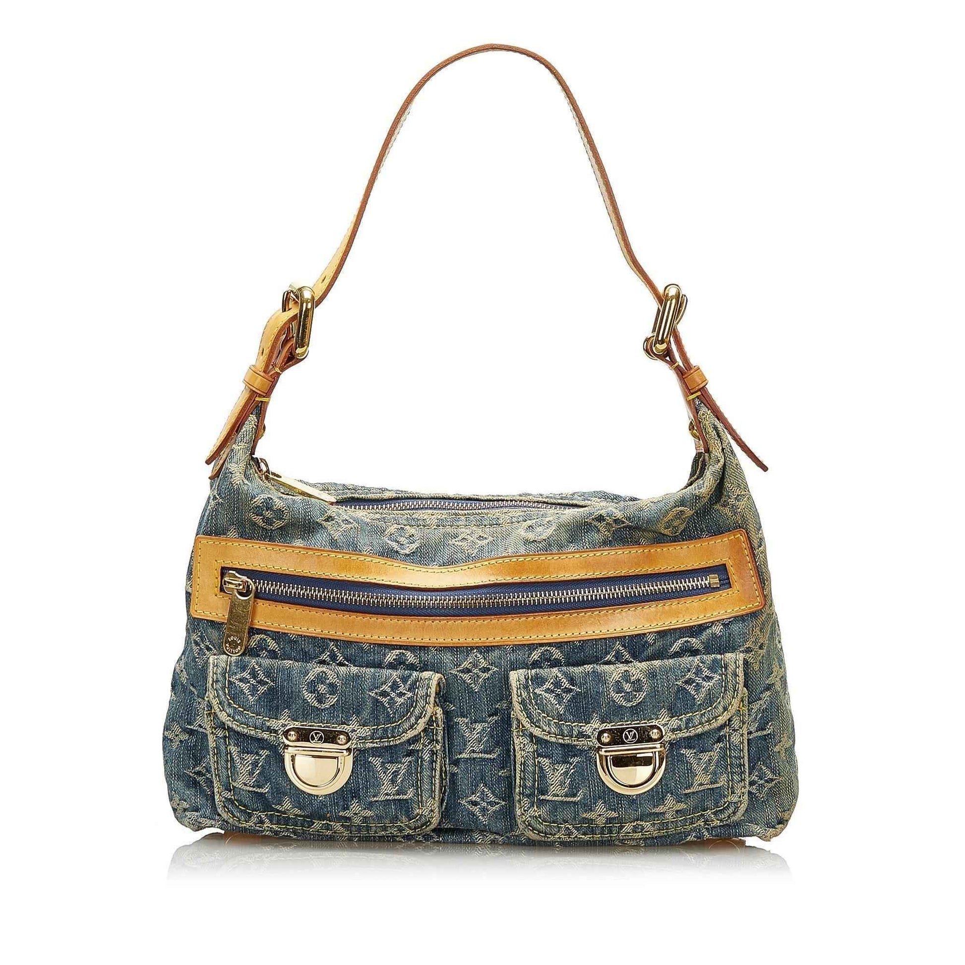 Louis Vuitton Monogram Denim Baggy PM