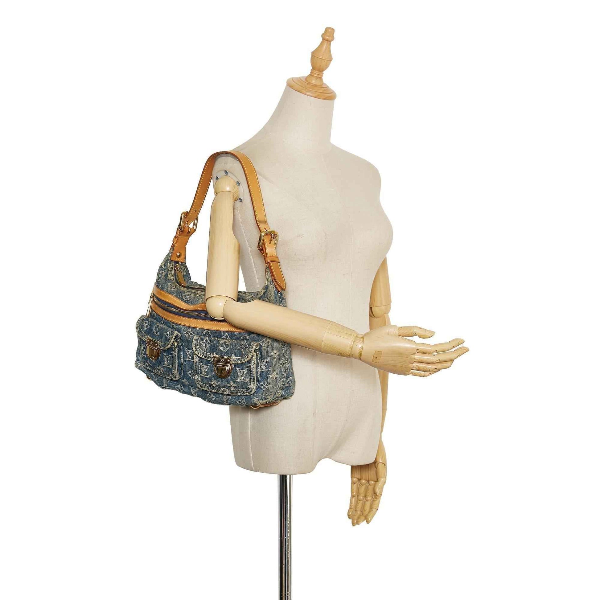 Louis Vuitton Monogram Denim Baggy PM