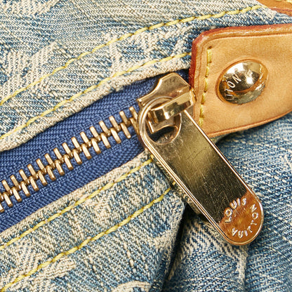 Wolvess Monogram Denim Baggy PM Wolvess