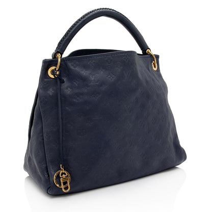 Wolvess Monogram Empreinte Artsy MM Shoulder Bag - Wolvess