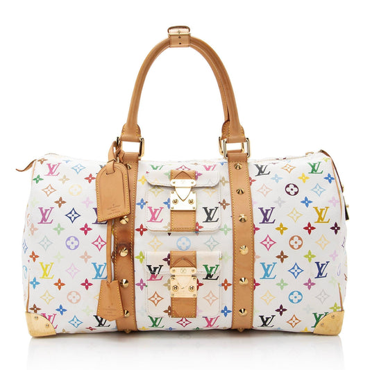 Louis Vuitton Monogram Multicolore Keepall 45 Duffel Bag Makerluxe Bags