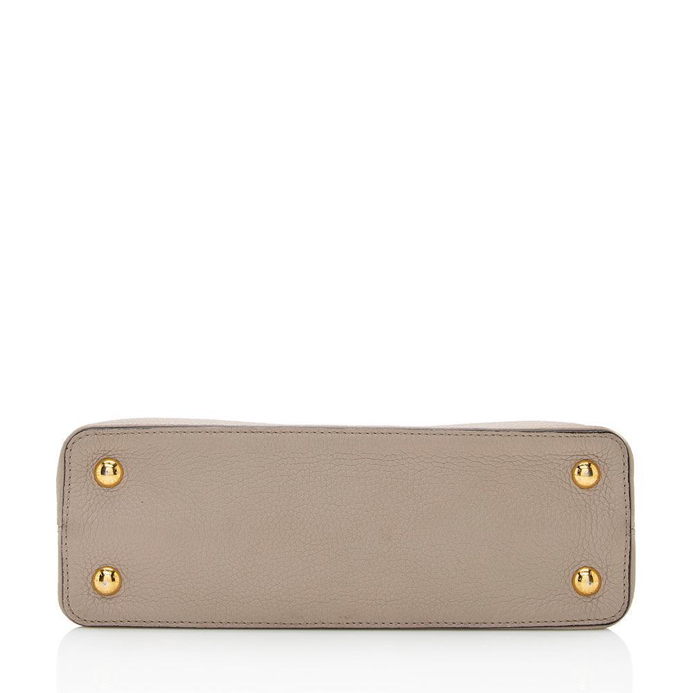 Louis Vuitton Taurillon Leather Python Capucines PM Bag Louis Vuitton