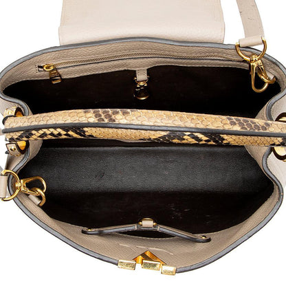 Louis Vuitton Taurillon Leather Python Capucines PM Bag Louis Vuitton