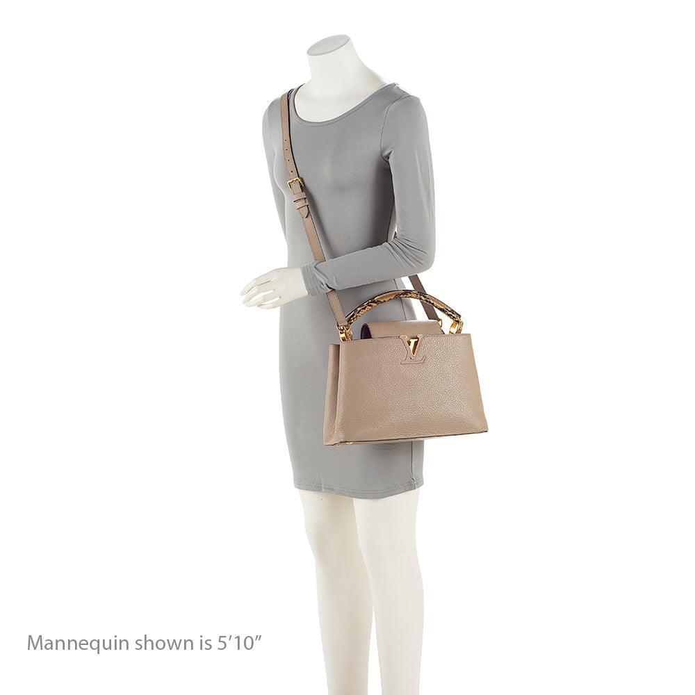 Louis Vuitton Taurillon Leather Python Capucines PM Bag Louis Vuitton