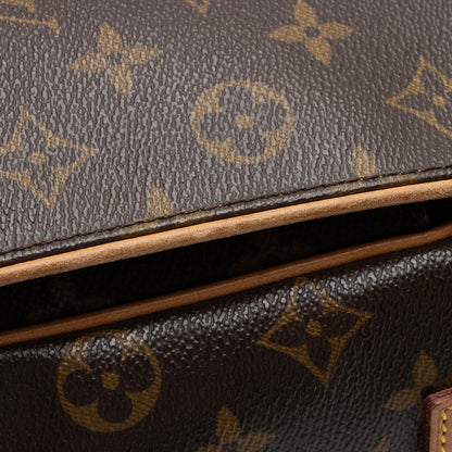 Louis Vuitton Vintage Monogram Canvas Abbesses Messenger Bag Makersluxe