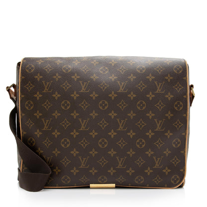 Louis Vuitton Vintage Monogram Canvas Abbesses Messenger Bag Makersluxe