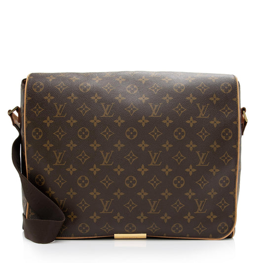 Louis Vuitton Vintage Monogram Canvas Abbesses Messenger Bag Makersluxe