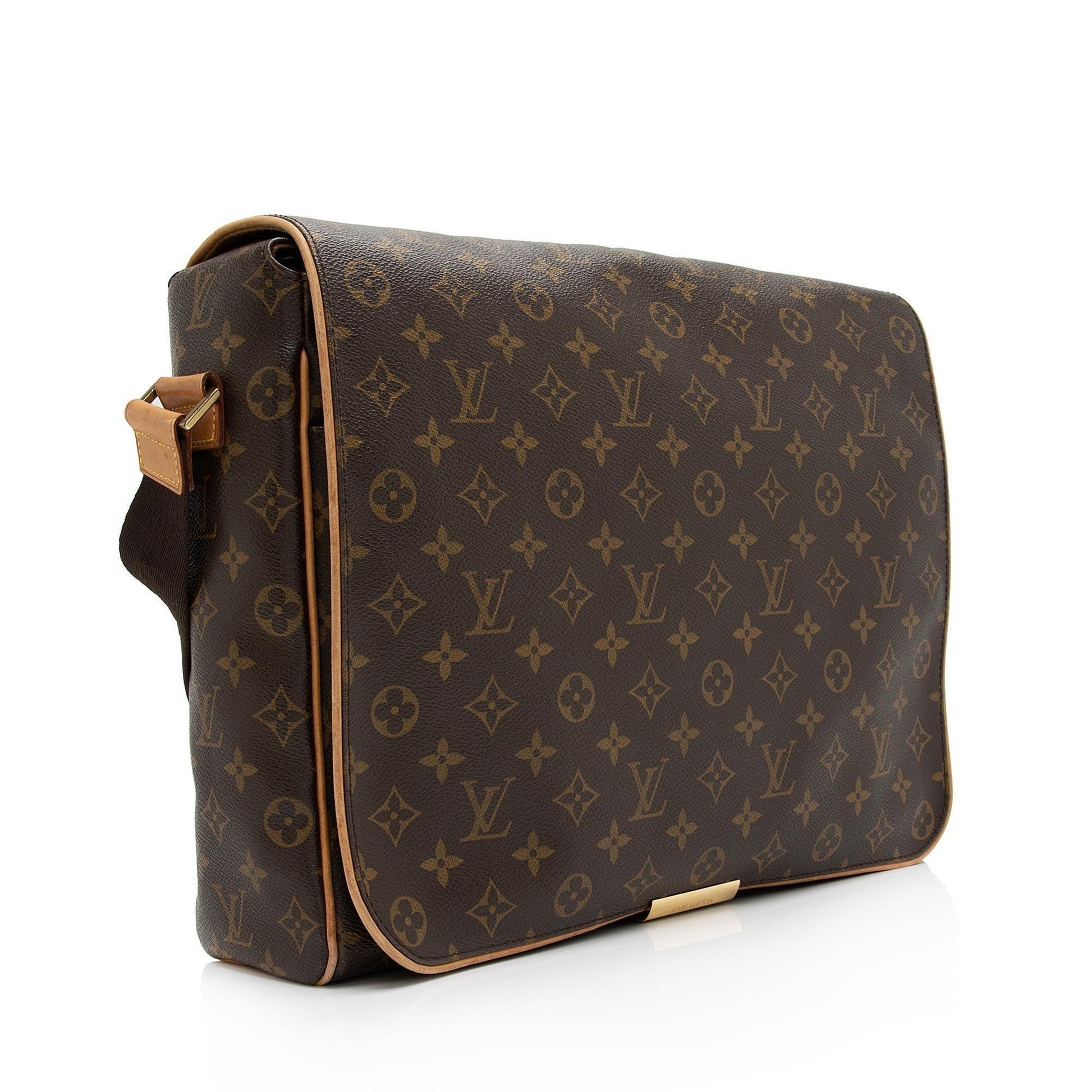 Louis Vuitton Vintage Monogram Canvas Abbesses Messenger Bag Makersluxe