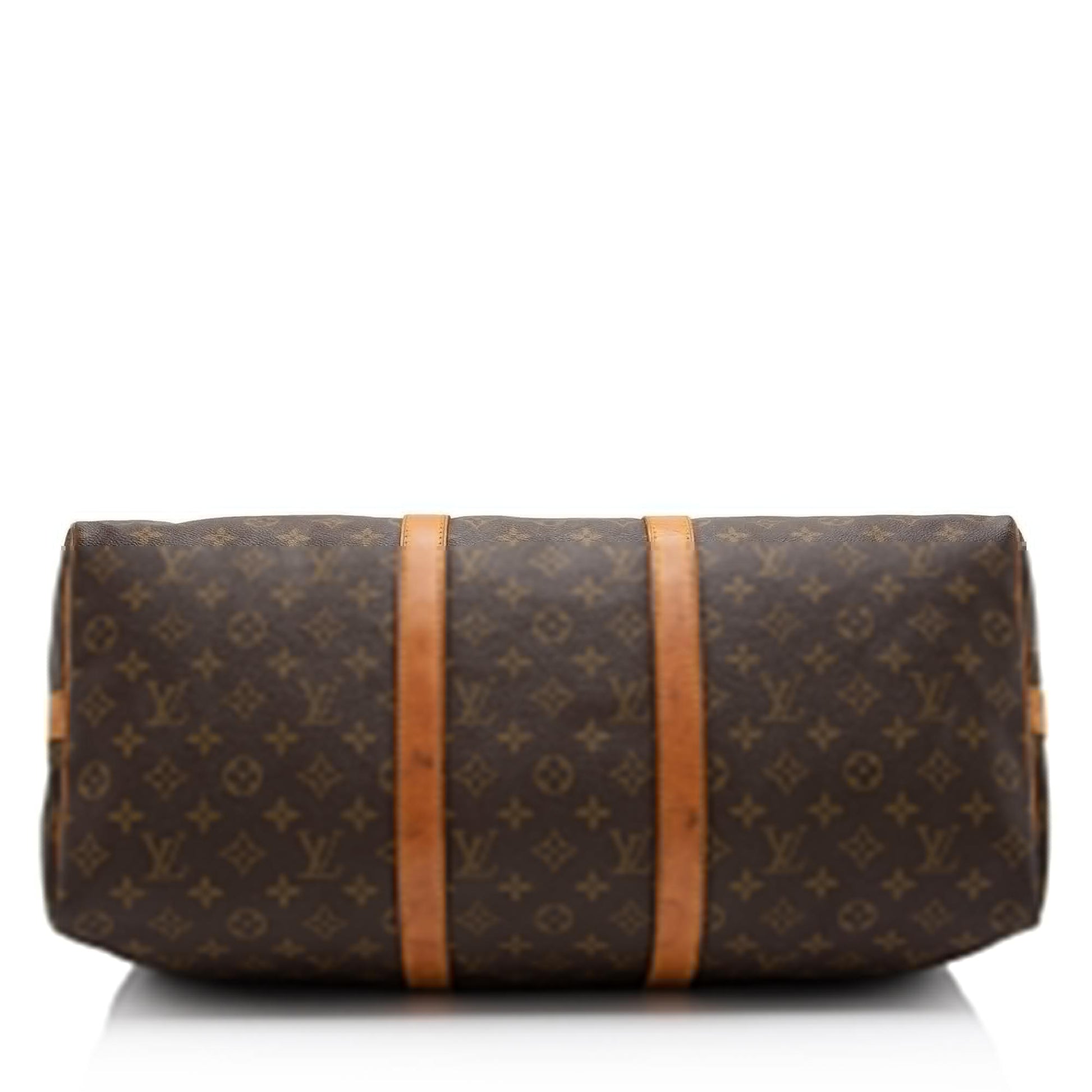 Louis Vuitton Vintage Monogram Canvas Keepall Bandouliere 50 Duffle Bag Makersluxe