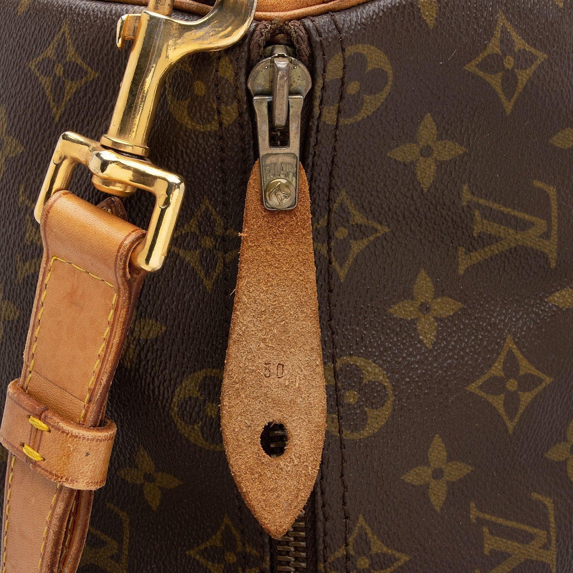 Louis Vuitton Vintage Monogram Canvas Keepall Bandouliere 50 Duffle Bag Makersluxe
