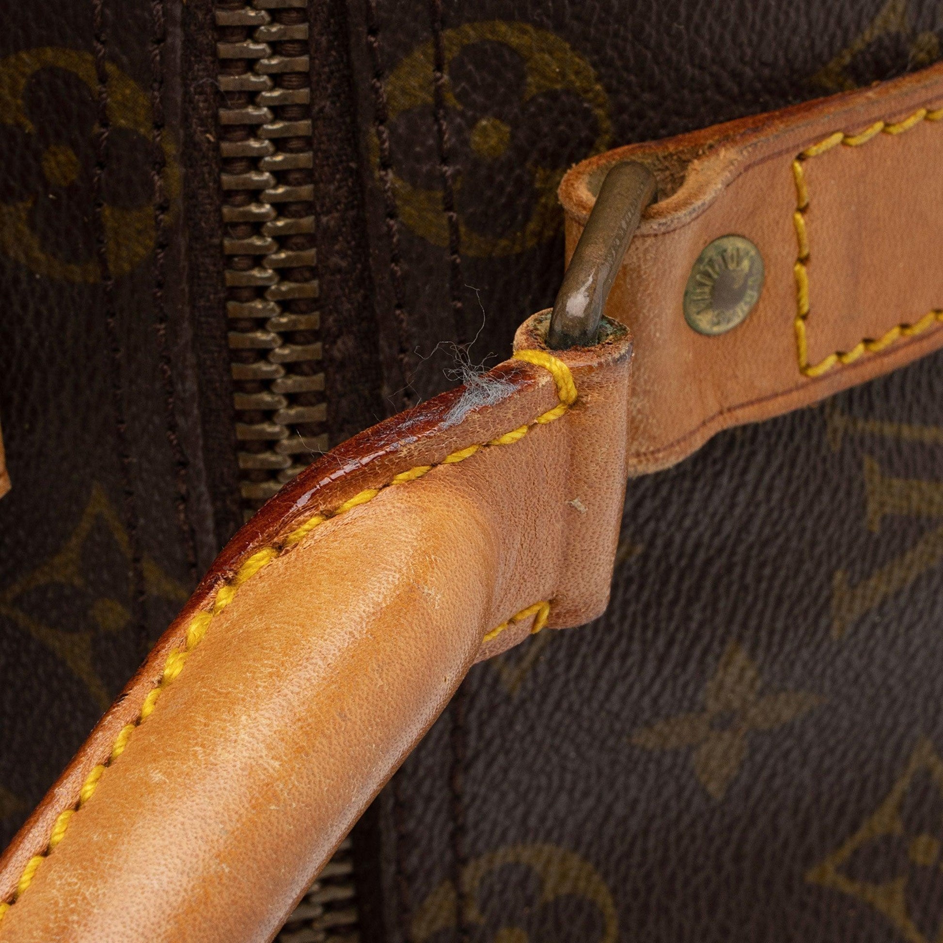 Louis Vuitton Vintage Monogram Canvas Keepall Bandouliere 50 Duffle Bag Makersluxe