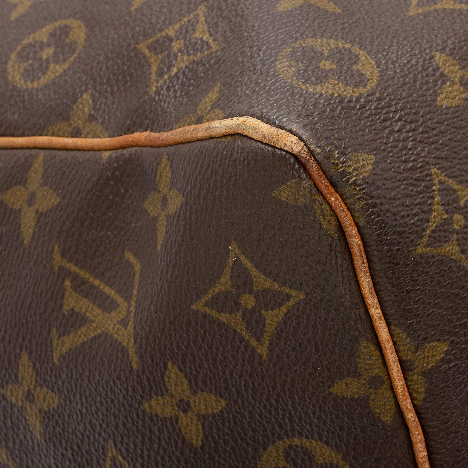 Louis Vuitton Vintage Monogram Canvas Keepall Bandouliere 50 Duffle Bag Makersluxe