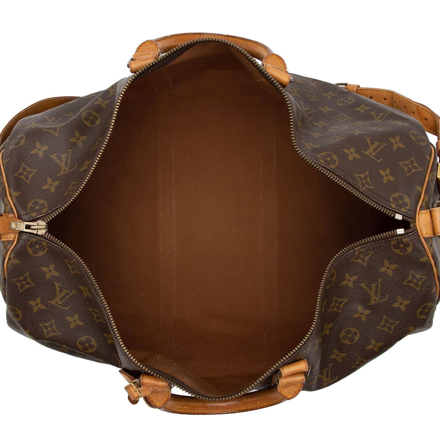 Louis Vuitton Vintage Monogram Canvas Keepall Bandouliere 50 Duffle Bag Makersluxe