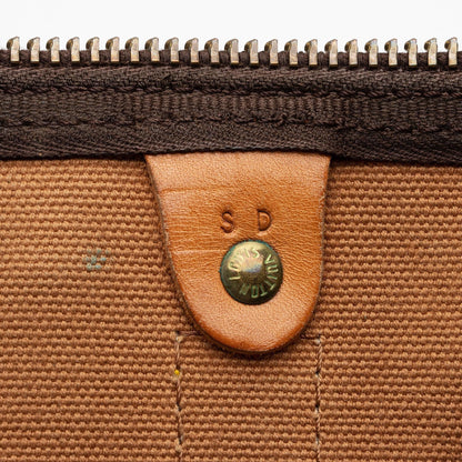 Louis Vuitton Vintage Monogram Canvas Keepall Bandouliere 50 Duffle Bag Makersluxe