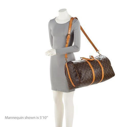 Louis Vuitton Vintage Monogram Canvas Keepall Bandouliere 50 Duffle Bag Makersluxe