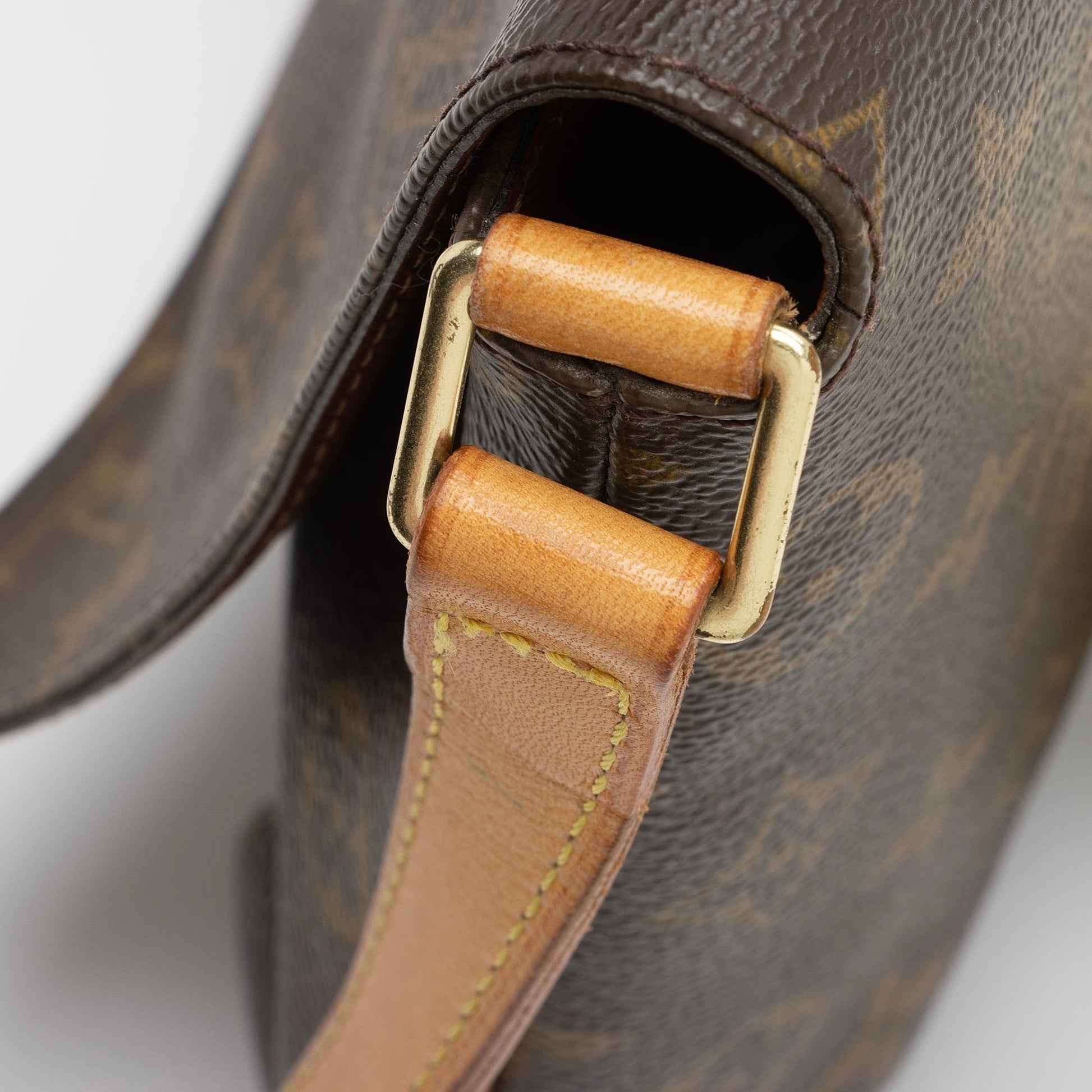 Louis Vuitton Vintage Monogram Canvas Musette Tango Shoulder Bag Makersluxe