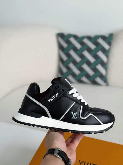 Black Run Away Maxi Sneakers - Wolvess