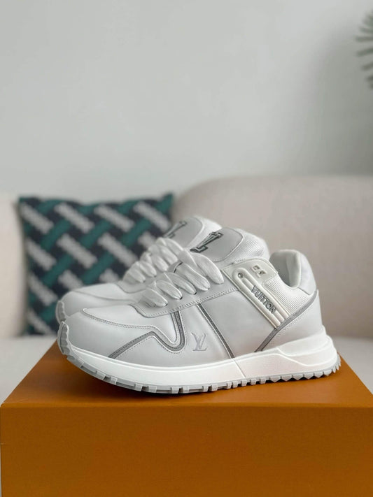 White Run Away L V Maxi Sneakers - Wolvess
